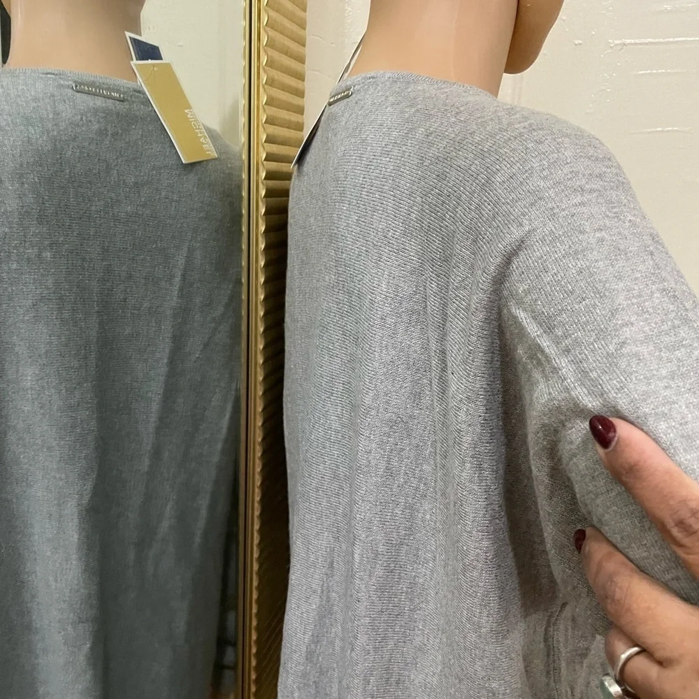 Michael Kors Heather Gray Knit Top